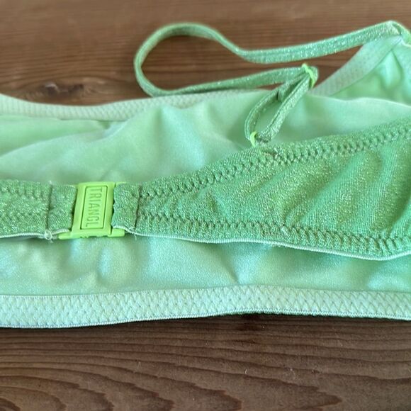 TRIANGL MICA - NORMAL LIME SPARKLE SET NO BAG NWT - Picture 3 of 7